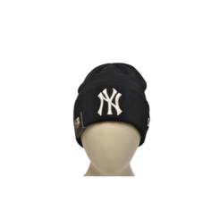 Шапка бини NEW ERA NY, оригинал, размер 50-60, темно-синий