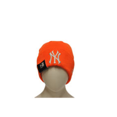 Шапка бини NEW ERA NY, оригинал, размер 50-60, оранжевый