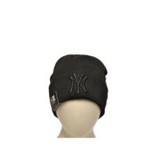 Шапка бини NEW ERA NY, оригинал, размер 50-60, черный