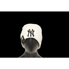 Шапка бини NEW ERA NY, оригинал, размер 50-60, белый