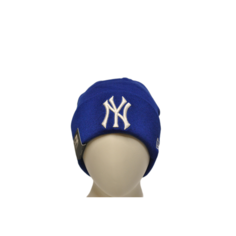 Шапка бини NEW ERA NY, оригинал, размер 50-60, синий