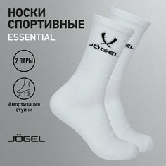 Носки Jogel, комплект, 2 пары, размер 35-38, белый