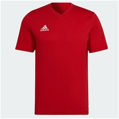 Футболка спортивная adidas, размер S, красный