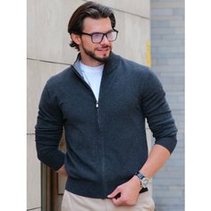 Кардиган Massimo Dia, размер 2XL, , серый