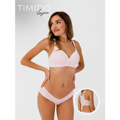 Бюстгальтер timido, размер 75C, розовый