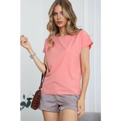 Блуза A-A Awesome Apparel by Ksenia Avakyan, размер 50, коралловый