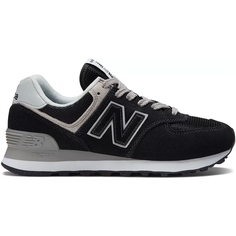 Кроссовки New Balance 574, полнота D, размер RU 40 / EU 40.5 / 25.5 см, черный