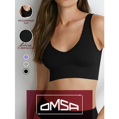 Топ Omsa, размер 46/48 (M/L), nero
