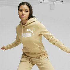 Худи спортивное PUMA ESS Logo, размер XS INT, , beige