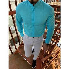 Рубашка SKOS Fashion, размер 3XL, мятный