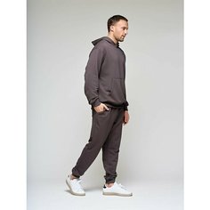 Костюм спортивный BASEWEAR, размер 52/54, коричневый