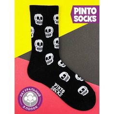 Носки PINTO SOCKS, размер 36-40, черный