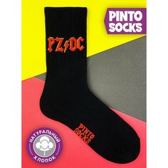 Носки PINTO SOCKS, размер 36-40, черный
