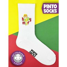 Носки PINTO SOCKS, размер 36-40, белый