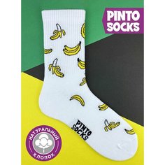 Носки PINTO SOCKS, размер 36-40, белый