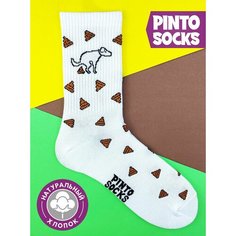 Носки PINTO SOCKS, размер 36-40, белый