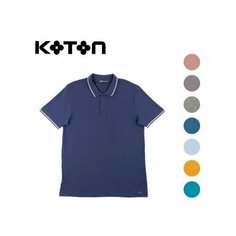 Поло KOTON, размер 3XL, темно-синий