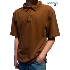 Поло Mocroc, размер 2XL/108, Шоколадный