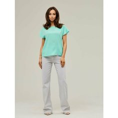 Блуза A-A Awesome Apparel by Ksenia Avakyan, размер 50, бирюзовый