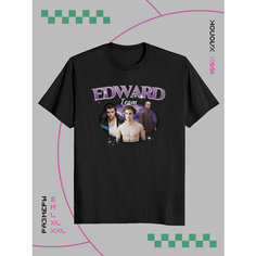 Футболка ZEKEKS, размер L, фиолетовый, черный