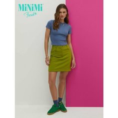 Футболка MiNiMi Mi 1421С Fresh, размер 50 (XL), jeans
