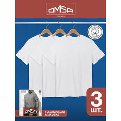 Футболка Omsa, размер 48(L), bianco