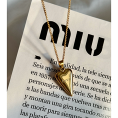 Колье, длина 45 см, золотой VJW