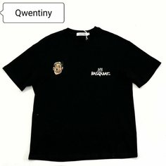 Футболка QWENTINY, размер L, черный