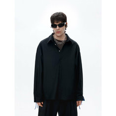 Рубашка HUMANIST, размер M/L, черный