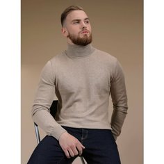 Водолазка LUIGGI FENZO, размер M, , тёмно-бежевый