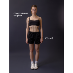 Шорты MONOGAMY, размер 48, черный