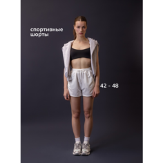 Шорты MONOGAMY, размер 48, белый