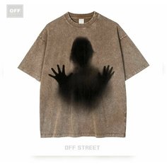 Футболка OFF STREET, размер M, коричневый