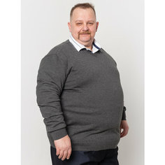 Джемпер Turhan, размер 6XL, , светло-серый