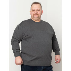 Пуловер Turhan, размер 4XL, , темно-серый