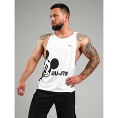 Майка спортивная Barracuda, размер XL, белый/черный