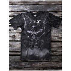 Футболка KRASAR, размер L, черный/серебристый