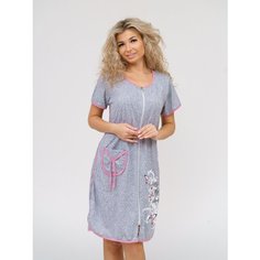 Халат BUY-TEX.RU, размер 50, сухая роза