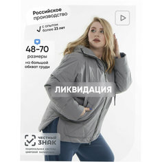 Ветровка Danel, размер 52/54, серый