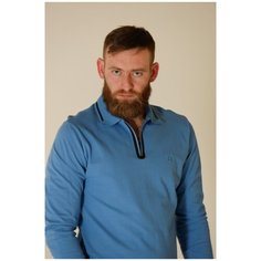 Поло ТД Коллекция, размер 2XL, blue