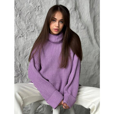 Свитер MATRESHKA_LOVE, размер one size, , лаванда