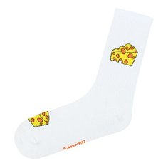 Носки Kingkit, размер 36-41, белый, желтый, оранжевый