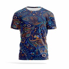 Футболка PANiN Brand, размер XXXL, бирюзовый
