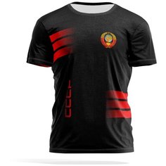 Футболка PANiN Brand, размер XXL, черный, бордовый, красный