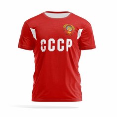 Футболка PANiN Brand, размер M, белый, красный, бордовый
