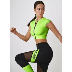 Топ Fitbomb, размер M, черный/серый