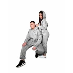 Костюм спортивный , размер 50, серый Нет бренда