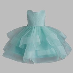 Платье, размер 100, зелёный Max Garment