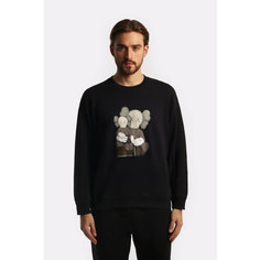 Свитшот Uniqlo Uniqlo x KAWS, размер S, , черный