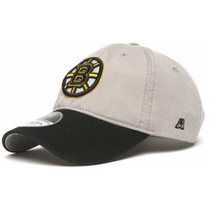 Бейсболка Atributika & Club NHL Boston Bruins, размер 52-54, серый